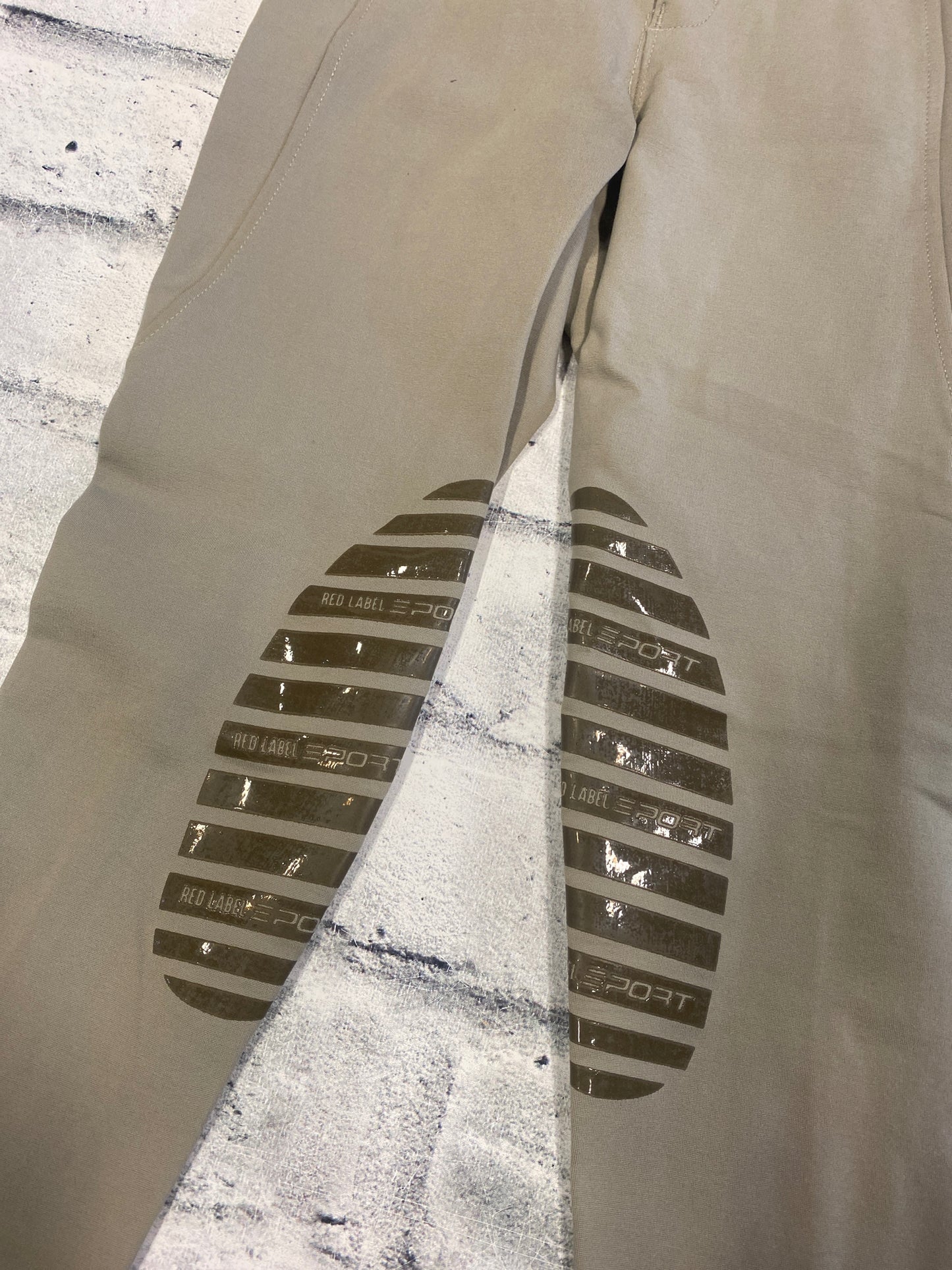 Elation Red Label KP Pull On Breeches Beige Childrens M