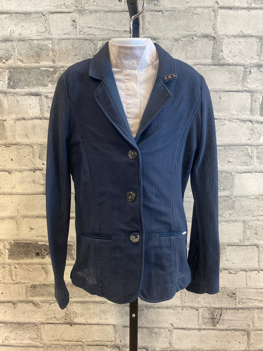 Alessandro Albanese Mesh Show Jacket Navy Childrens 9-10