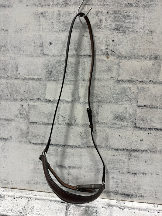 Brown Leather Drop Noseband