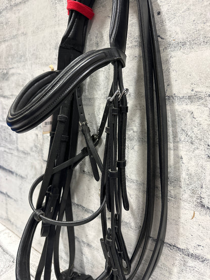 Ovation padded double bridle with reins XF