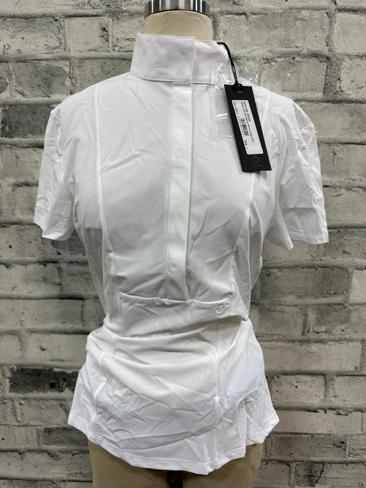 Cavalleria Toscana Jersey S/S Show Shirt White L