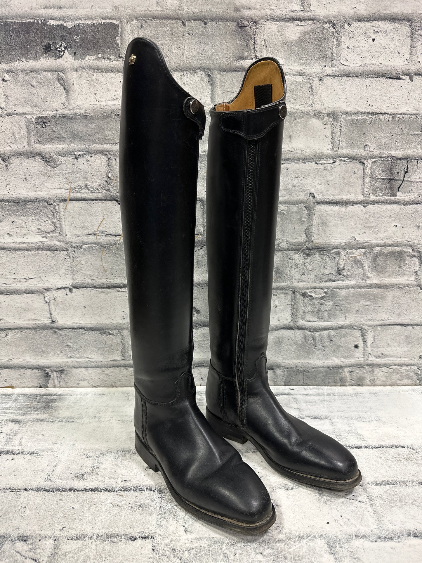 Konigs Custom Dress Boots 8 18" Tall 12.5" Calf