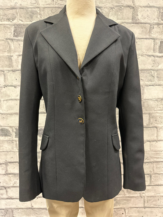 Vintage Foxwood Riding Jacket Black 14