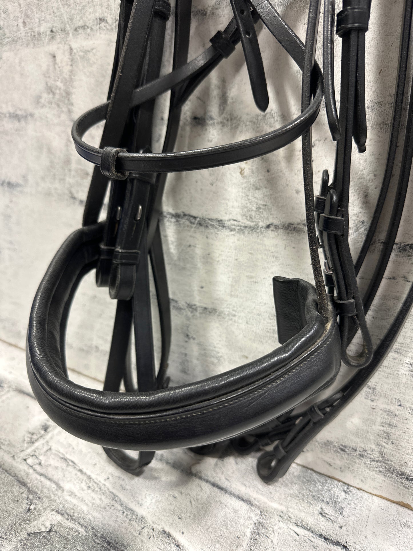 Ovation padded double bridle with reins XF