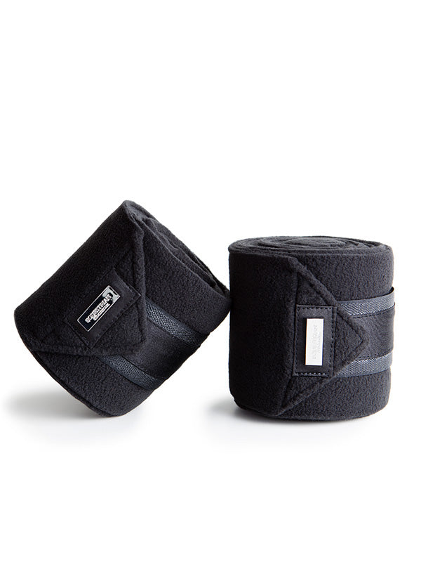 Equestrian Stockholm Black Edition Polo Wraps