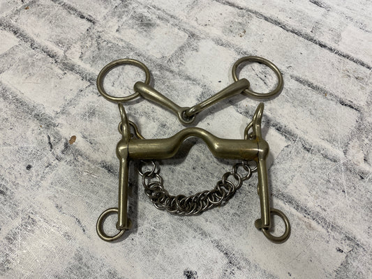 5.25" HS Weymouth and 5.25" Loose Ring Bradoon Set