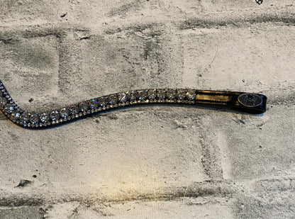 16" Kentucky Horseware U Shaped Browband w/Crystals