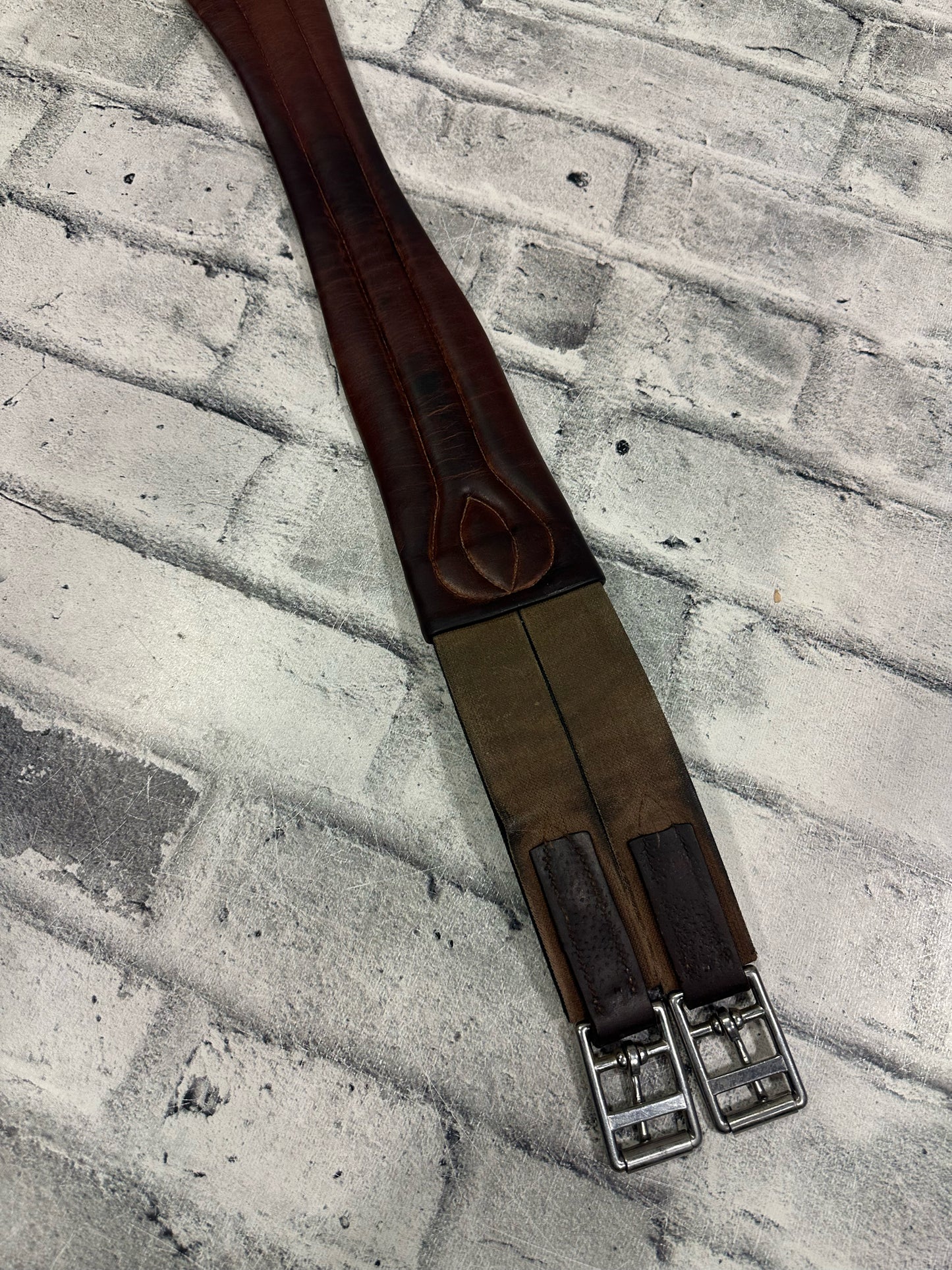 52" CWD Leather Girth
