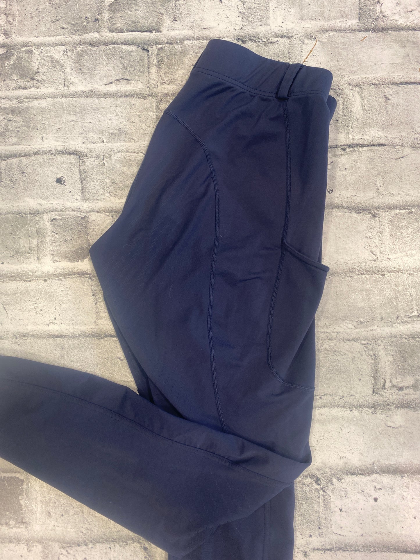 FITS Pull On Riding Tights Navy M