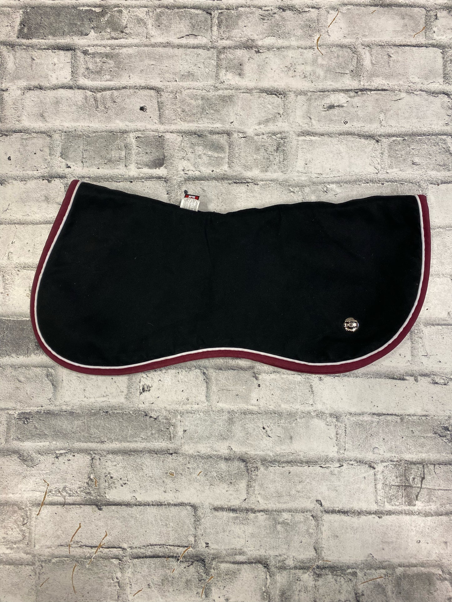 Ogilvy Half Pad Cover Black/Maroon