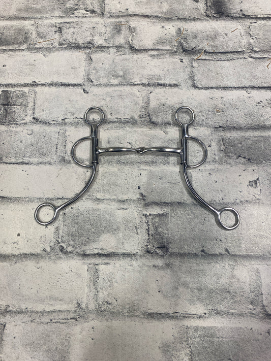 5" Long Shank Snaffle Bit