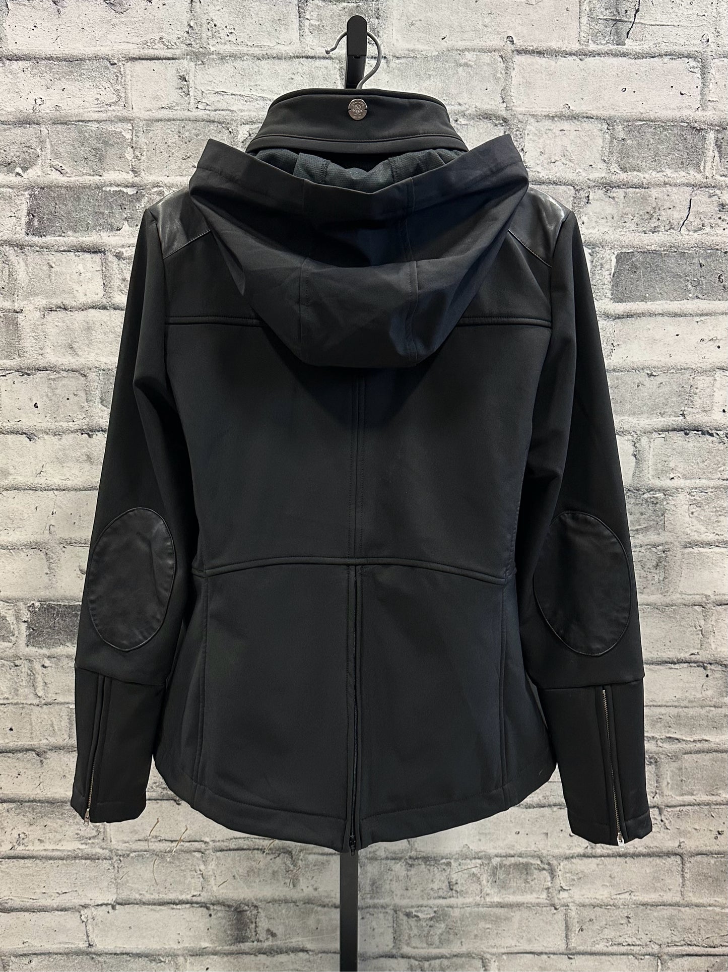 Asmar Short Riding Jacket Black/Pleather L
