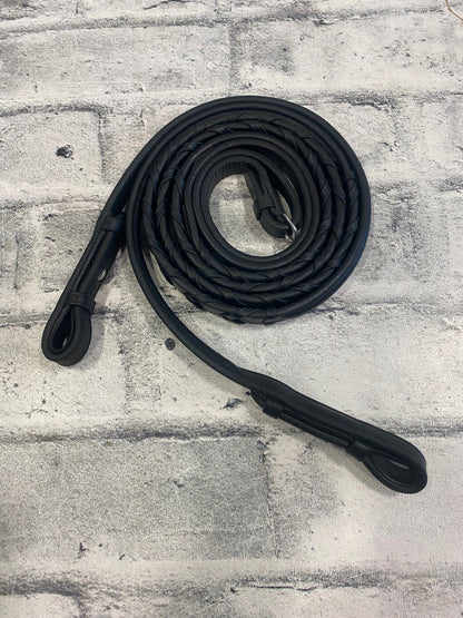 Dressage Bridle w/Crank Noseband w/Reins Black F