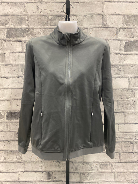Alessandro Alabanese Platinum Zip Up Lightweight Jacket Grey L