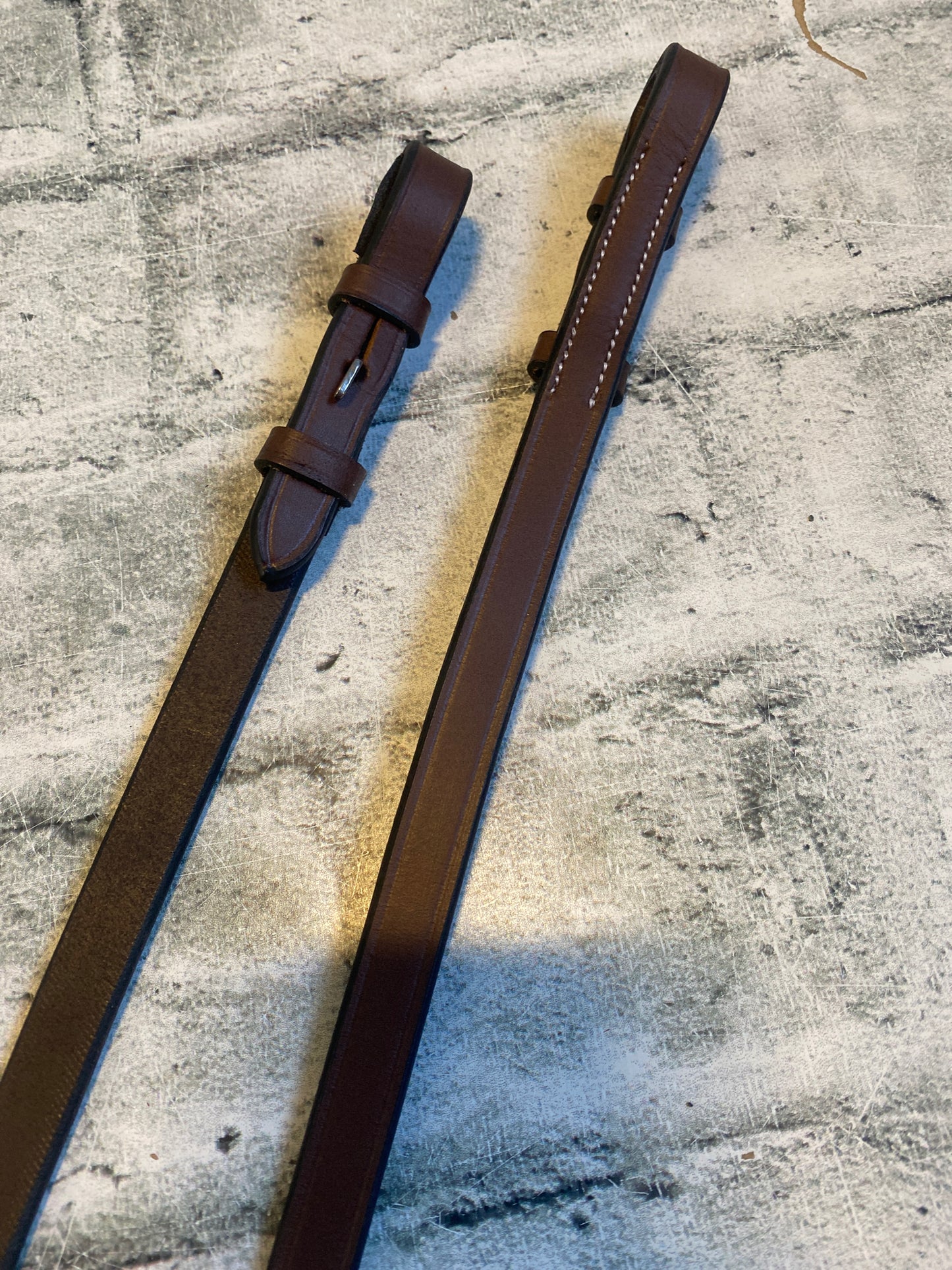 Laced Reins Brown