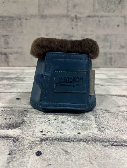 Eskadron Fuzzy Bell Boots Blue M