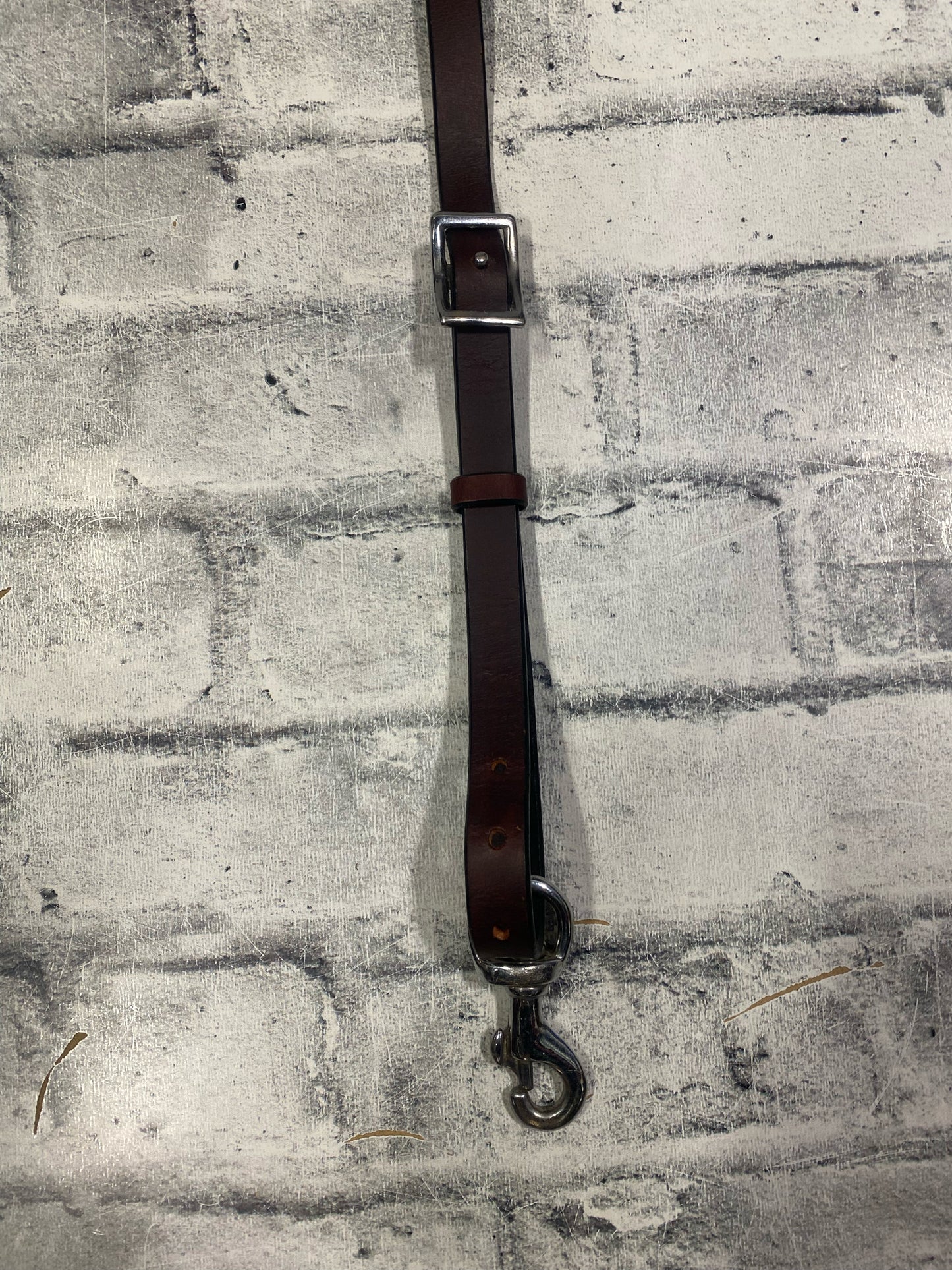 Browband Headstall + Breast Collar Dark Oil w/ Turquoise Rhinestones