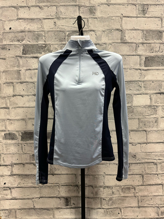 Horseware SS Sun Shirt Navy/Baby Blue XS