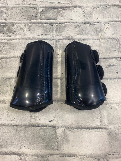 Horze Black Gliter Brushing Boots Cob
