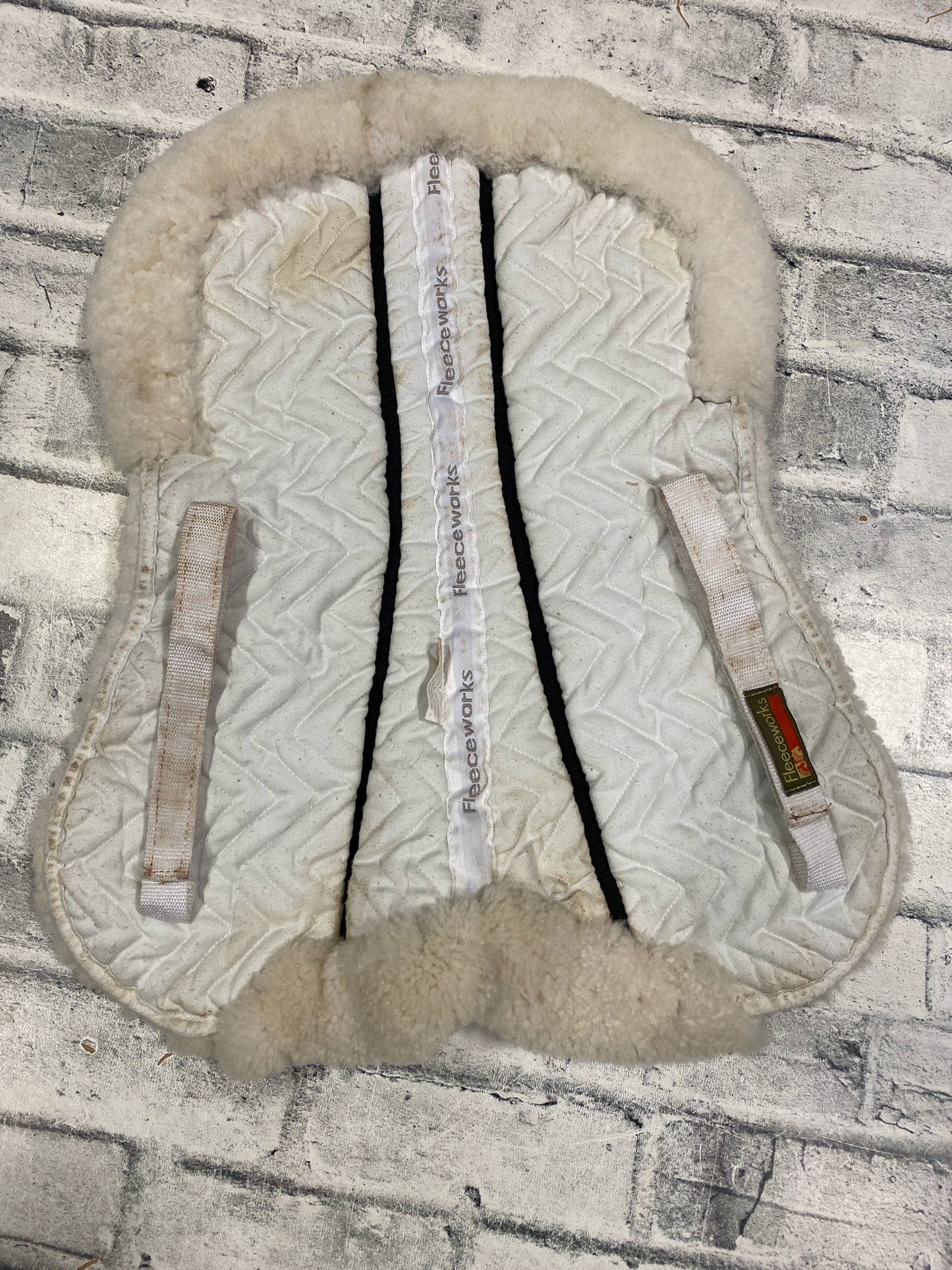 Fleeceworks Half Pad White F