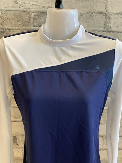 Sync LS Sunshirt Navy & White XS