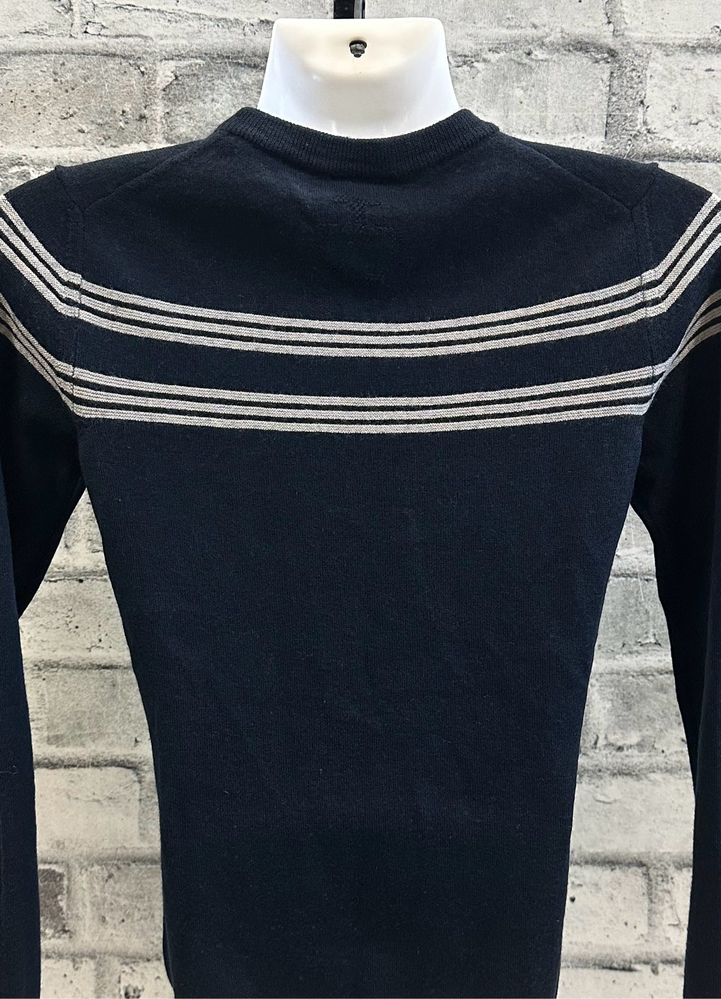Cavalleria Toscana Knit Sweater Navy Stripe S