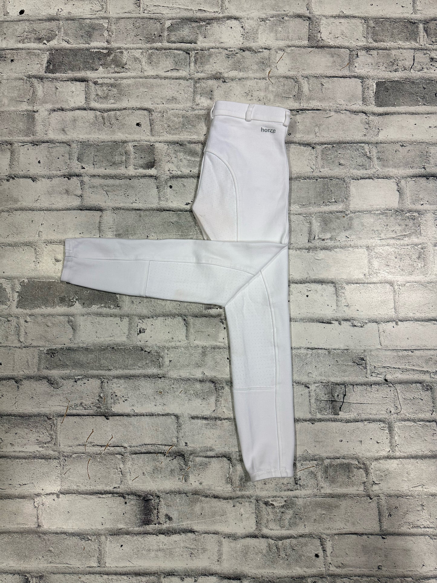 Horze FS Breeches White Childrens L