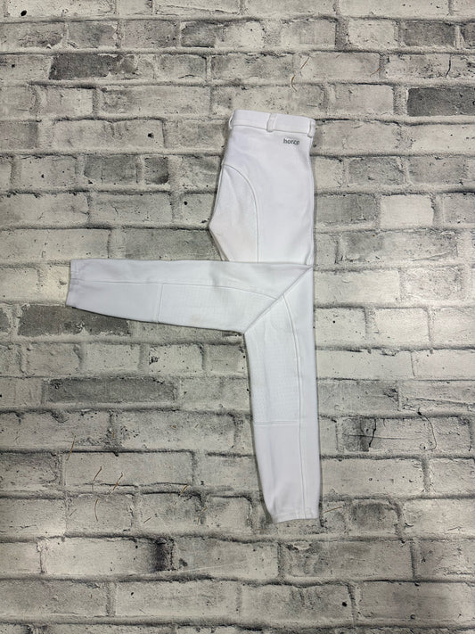 Horze FS Breeches White Childrens L