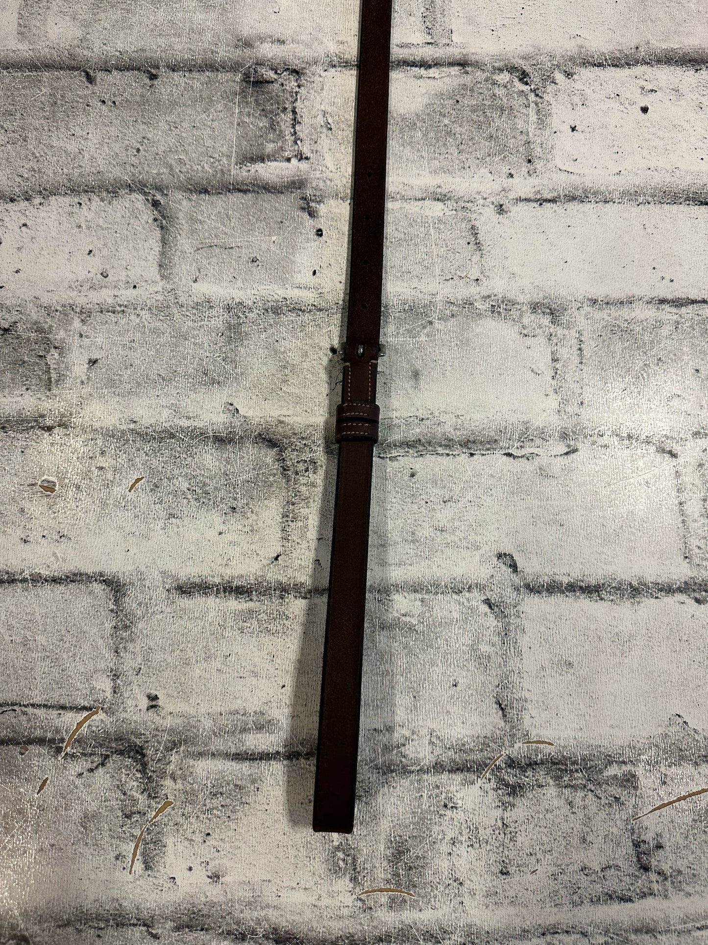 Fancy Stitch Raised Standing Martingale Brown XF