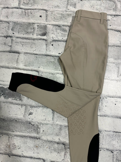 Cavalleria Toscana KP Breeches Tan Childrens 10