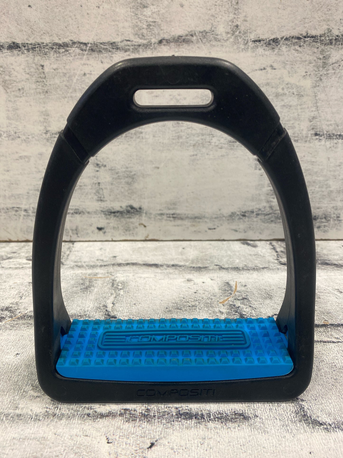 5" Compositi Stirrups Blue & Black
