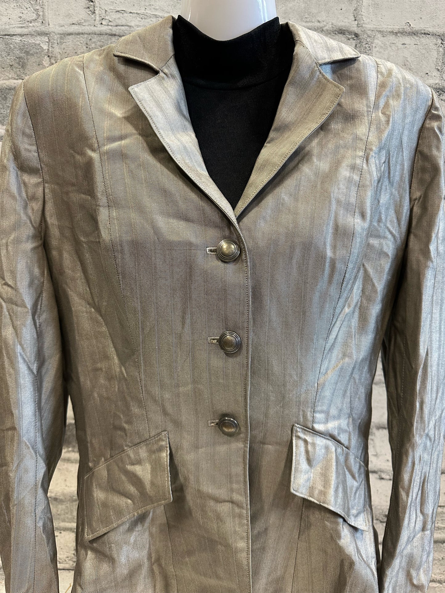 Custon Azure Designs Show Jacket Silver S