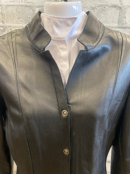 Danier Leather Jacket Black XS
