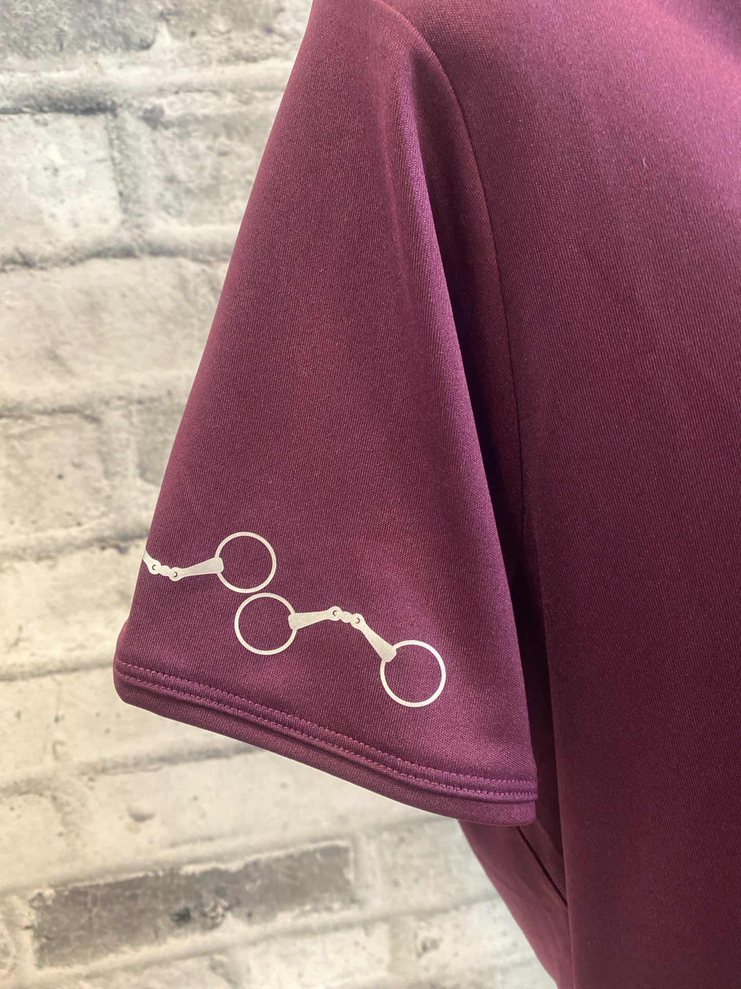Arista SS T-Shirt Plum L NEW