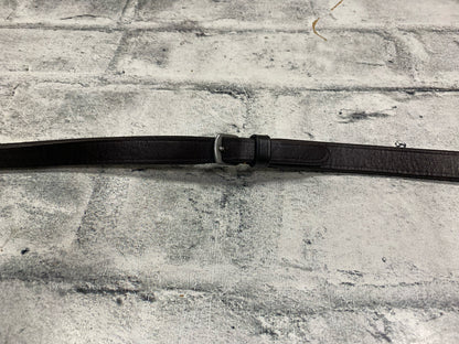 Bobby's Tack Braided Leather Bridle w/ Reins Brown Cob