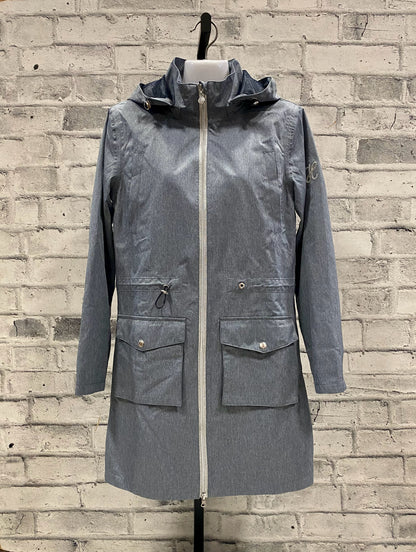 Harcour Tech-Line Rain Jacket Heathered Blue S