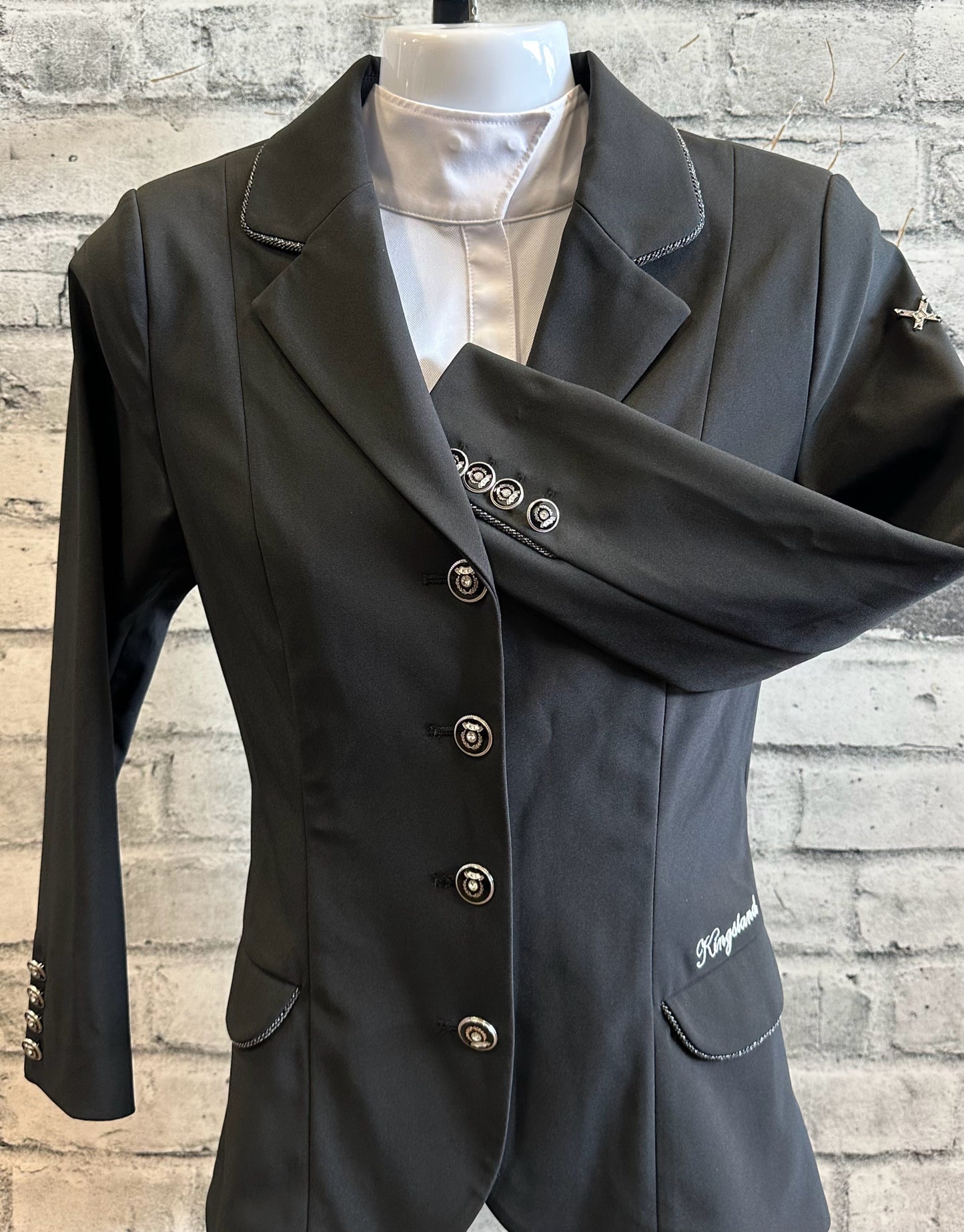 Kingsland Softshell Show Jacket Black S (EU36)