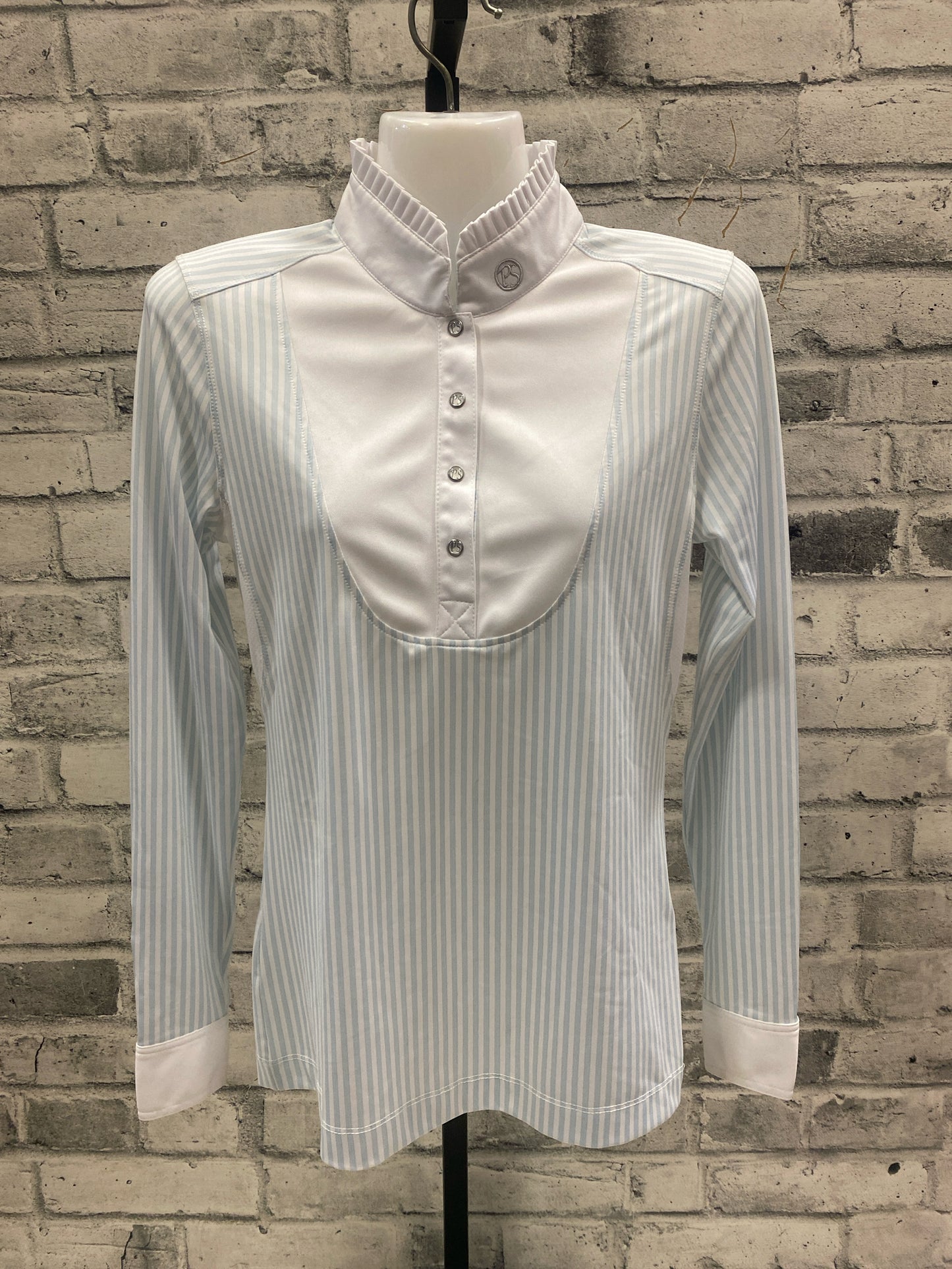 PS Of Sweden Show Shirt Blue & White XS