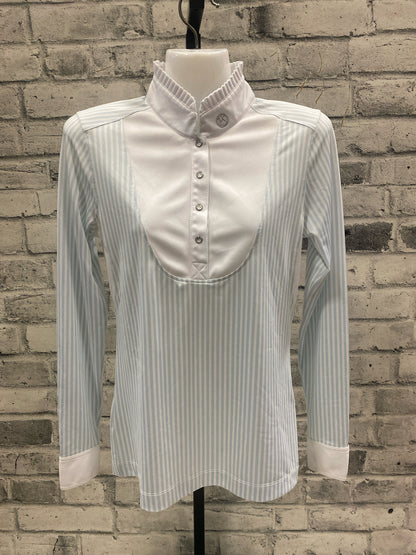 PS Of Sweden Show Shirt Blue & White XS