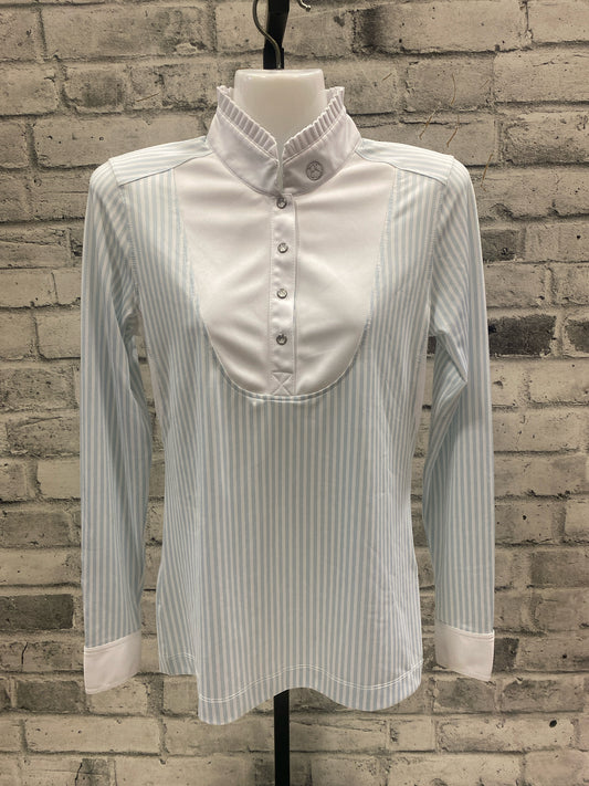 PS Of Sweden Show Shirt Blue & White XS