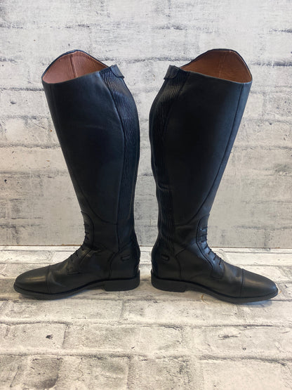 Auken Feild Boots Black Mens 8 H 18" C 15"