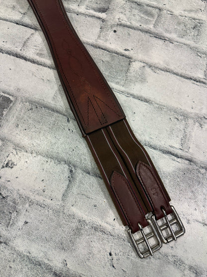 46" One Sided Elastic Leather Girth
