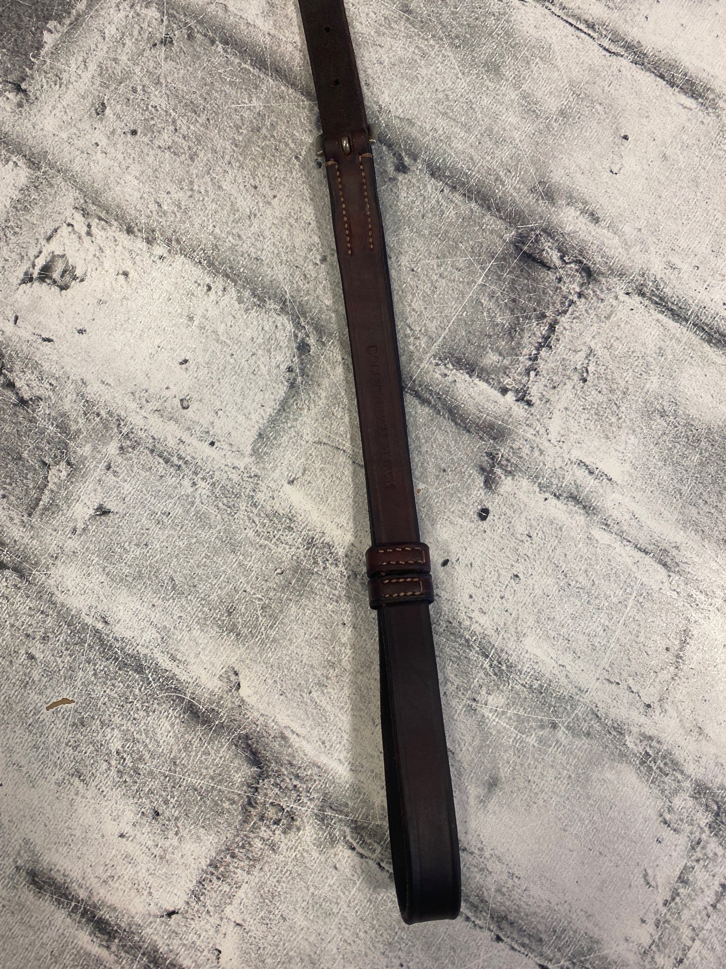 Bobby's Raised Fancy Stitch Standing Martingale F