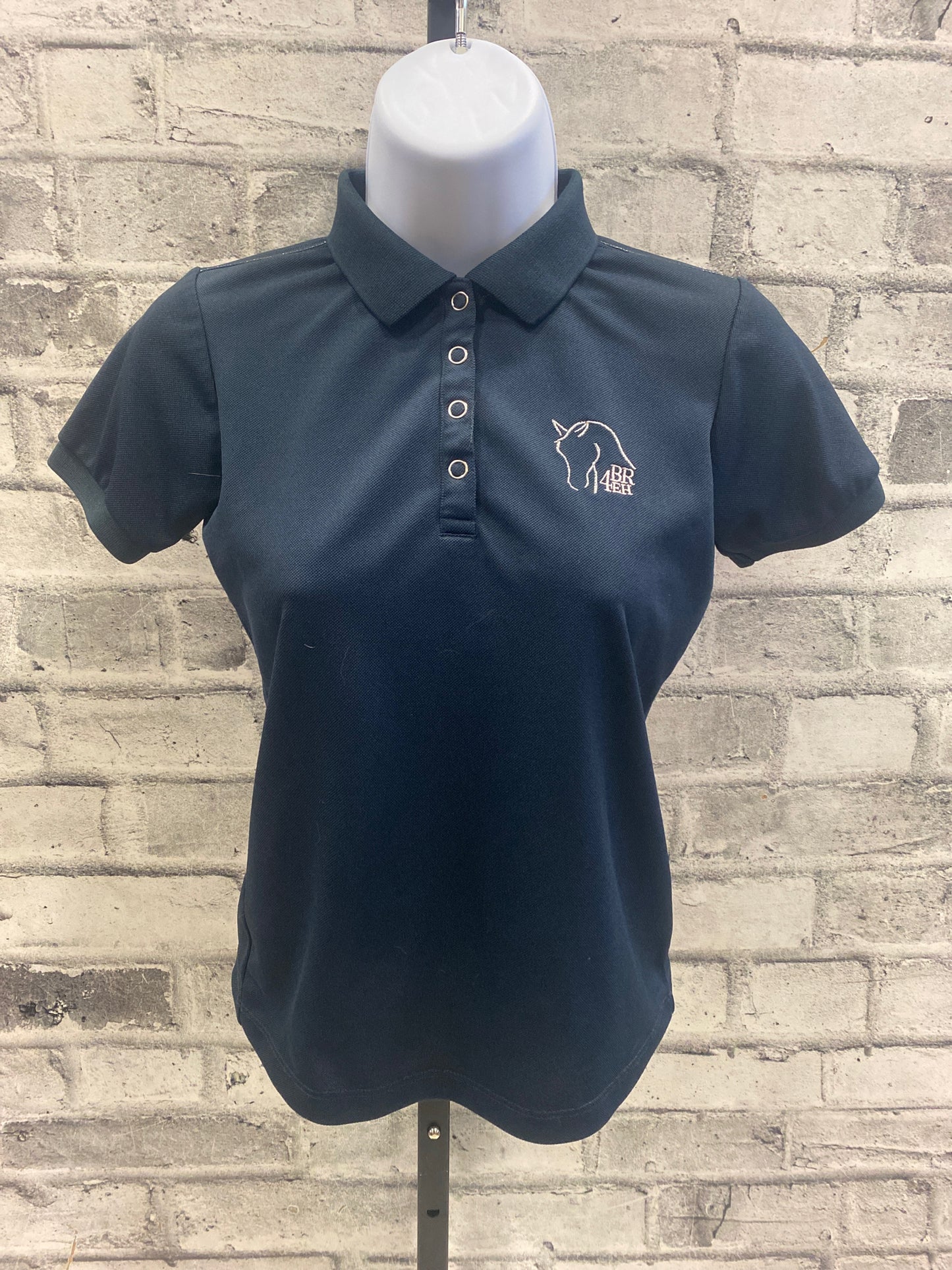 BR SS Polo Shirt Navy Childrens 12