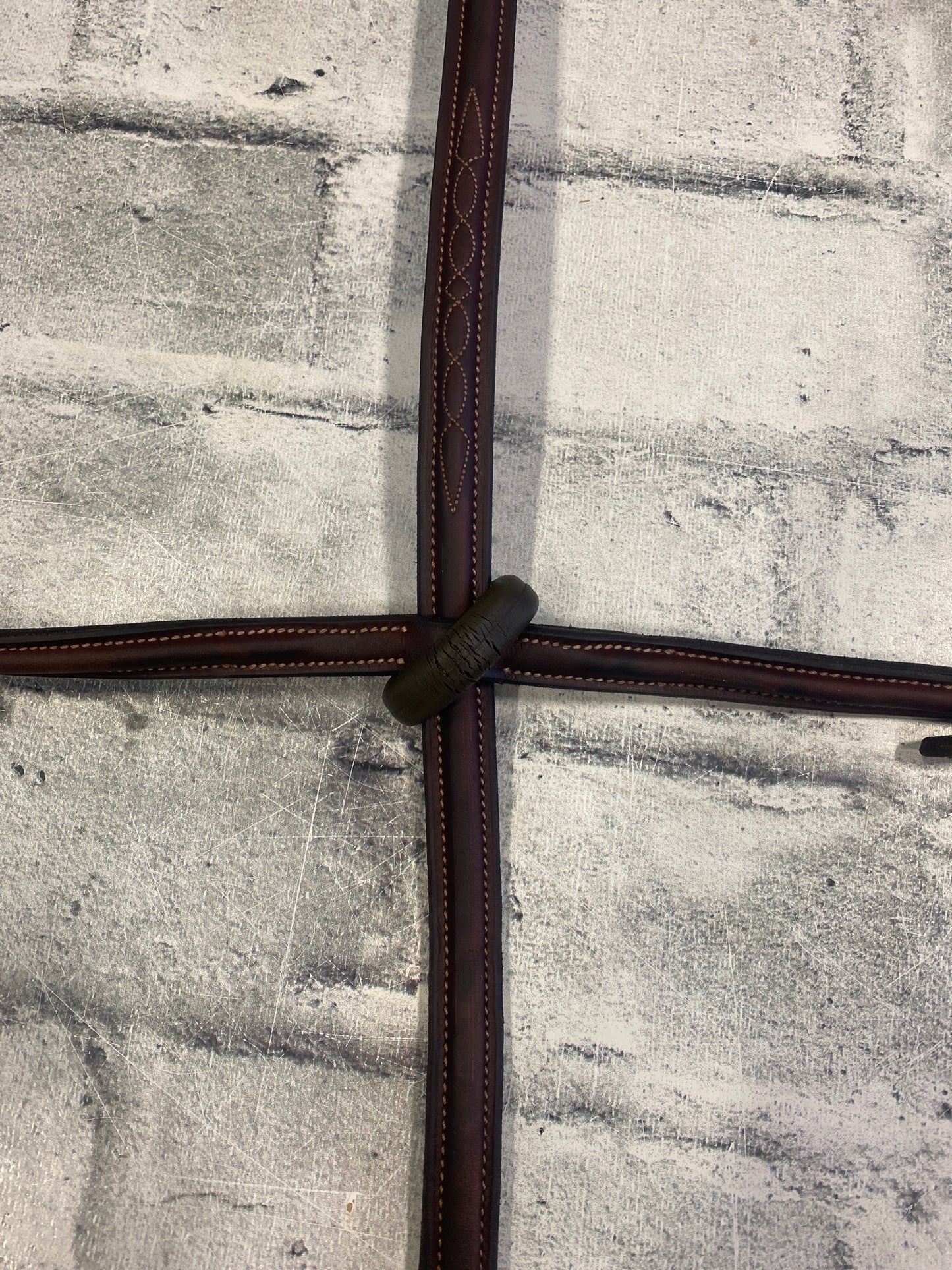 Bobby's Raised Fancy Stitch Standing Martingale F