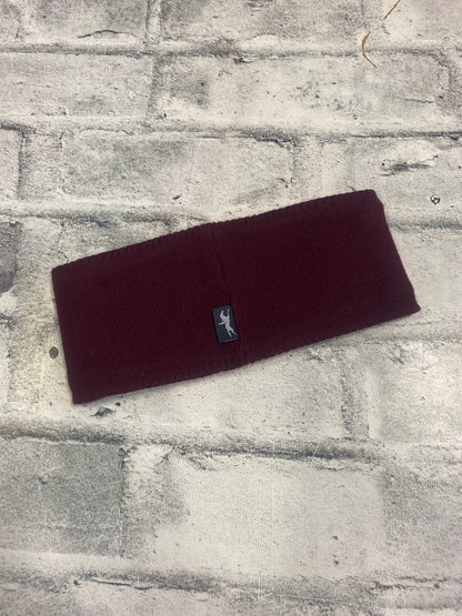Schockemohle Crystal Headband Burgundy