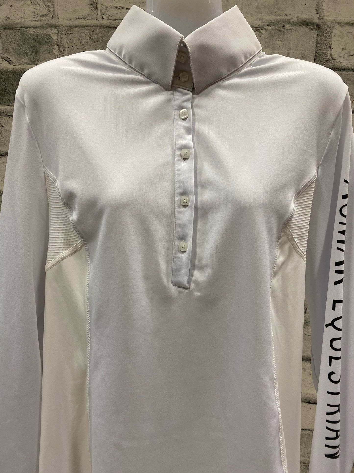 Asmar LS Show Shirt White XL