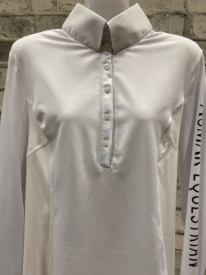 Asmar LS Show Shirt White XL