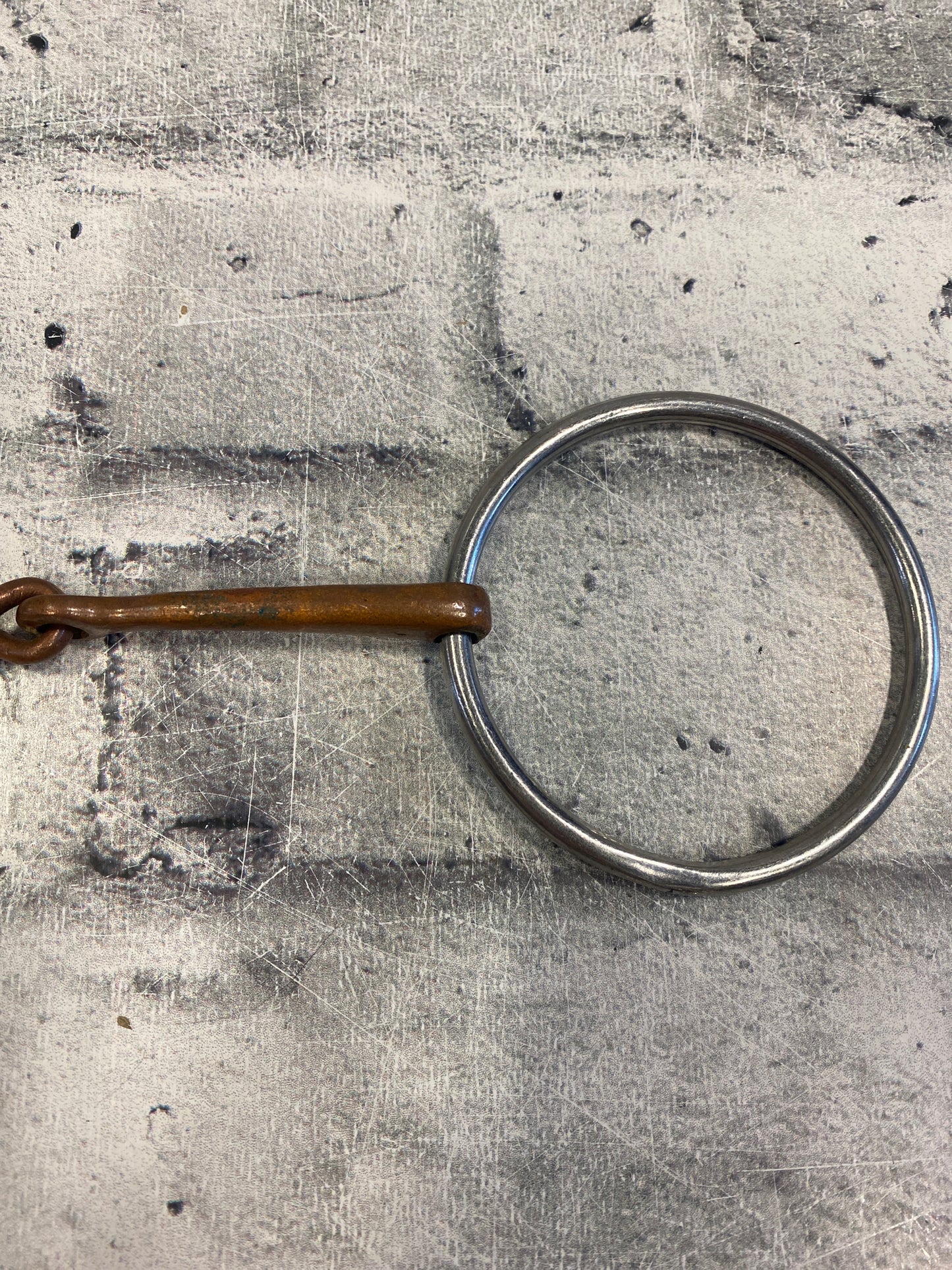 5" Copper Half Twisted Thin Snaffle