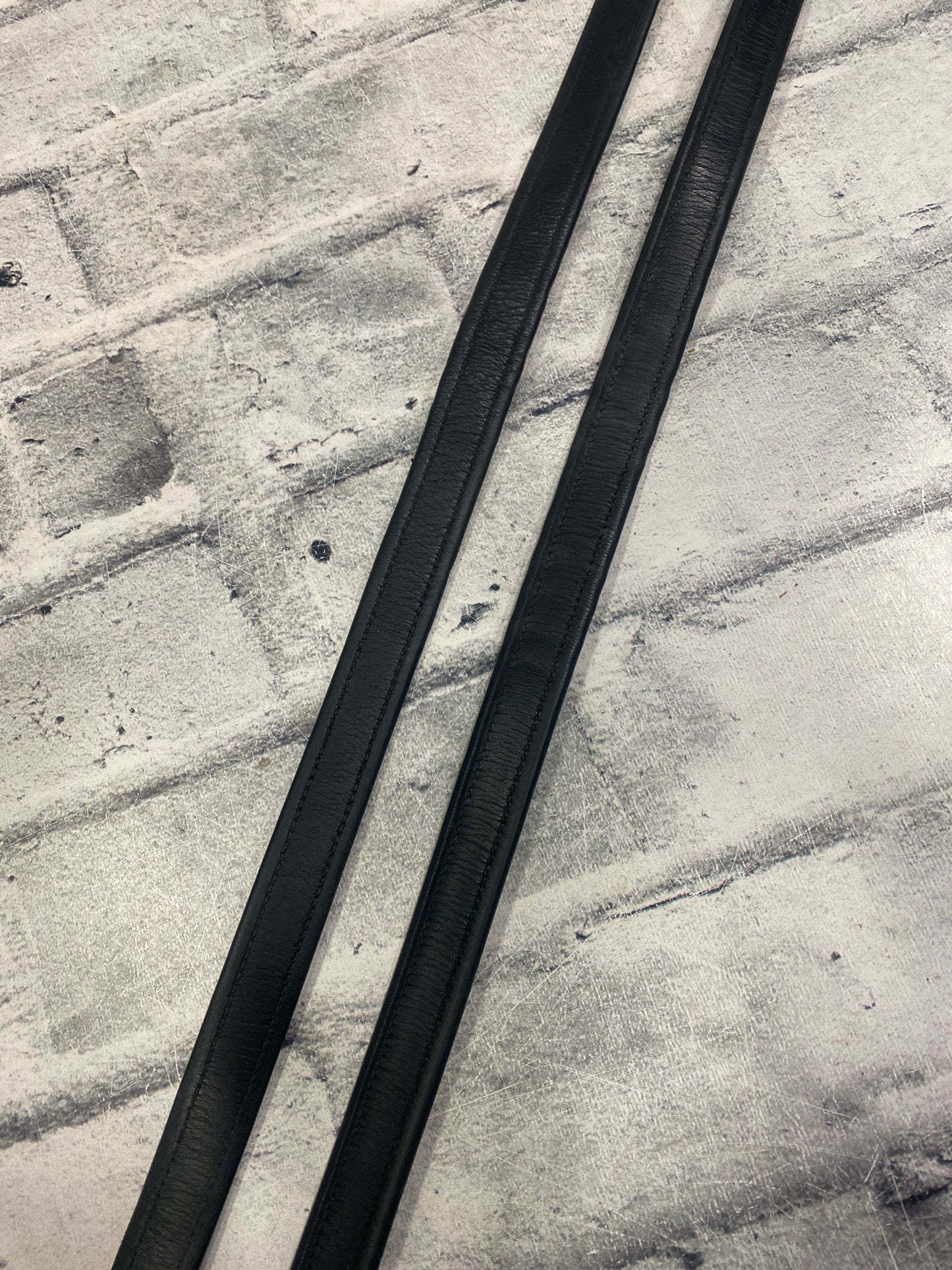 56" Prestige Stirrup Leathers Black